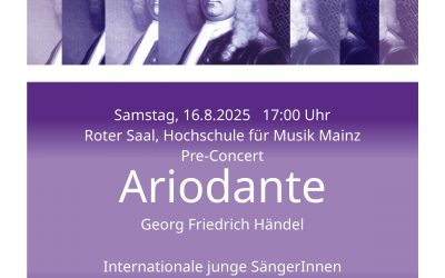 Pre-Concert Ariodante